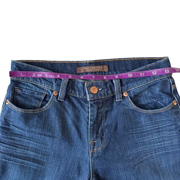 The Limited Vintage Flare Jeans Women's Sz 2 26 Blue Mid Rise Retro Y2K Boho - Picture 8 of 14